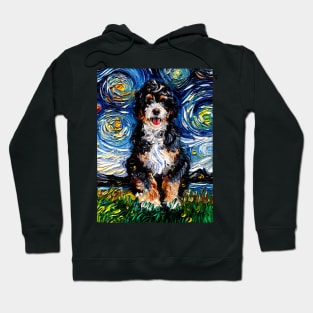 Bernedoodle Night Hoodie